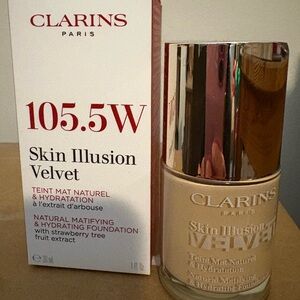 Clarins Skin Illusion Velvet Foundation - 105.5W